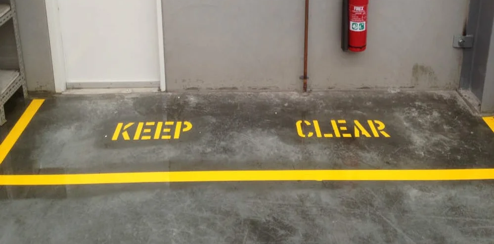 Keep Clear markings by ANSCO group